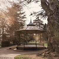 Buy canvas prints of The Bandstand by Paul Harwood-Browne