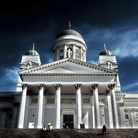 Buy canvas prints of  Helsinki Cathedral by Gö Vān