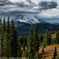 Buy canvas prints of Mount Rainier by Chuck Koonce