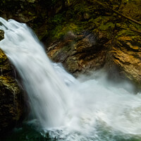 Buy canvas prints of Raging Falls by Chuck Koonce