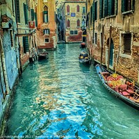 Buy canvas prints of Venice Canal by francesco mastrandrea