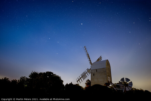 Stellar Aythorpe Roding Windmill Picture Board by Martin Yiannoullou