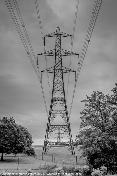 Pylon  Picture Board by Martin Yiannoullou