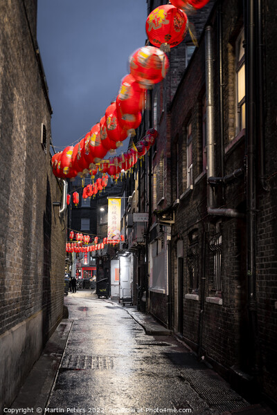 Vibrant and Cultural China Town Picture Board by Martin Yiannoullou