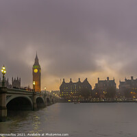 Buy canvas prints of Enchanting London Mist by Martin Yiannoullou