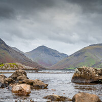 Buy canvas prints of Majestic Wast Water by Martin Yiannoullou