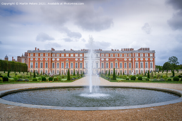 Majestic Hampton Court Palace Picture Board by Martin Yiannoullou