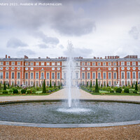 Buy canvas prints of Majestic Hampton Court Palace by Martin Yiannoullou