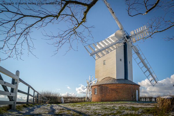 Aythorpe Roding Mill Picture Board by Martin Yiannoullou