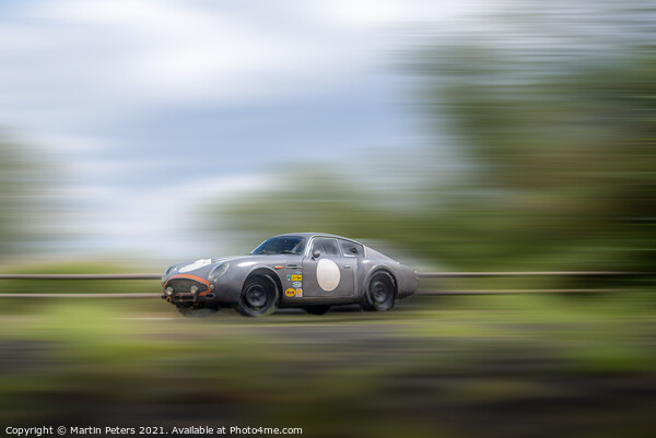 Aston rally car Martin. Picture Board by Martin Yiannoullou