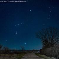 Buy canvas prints of The Constellation of Orion. by Martin Yiannoullou