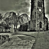 Buy canvas prints of St Michael and all Angels by mike kearns
