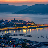 Buy canvas prints of Towards Argyll. by peter wilson