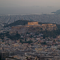Buy canvas prints of Ancient Acropolis and cityscape of Athens capital of Greece by Mirko Kuzmanovic