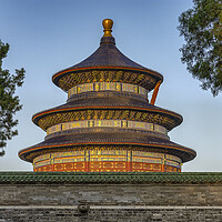 Buy canvas prints of Temple of Heaven, iconic tourist landmark in Beijing, capital of China by Mirko Kuzmanovic