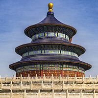 Buy canvas prints of Hall of Prayer for Good Harvests in the Temple of Heaven in Beijing, China by Mirko Kuzmanovic
