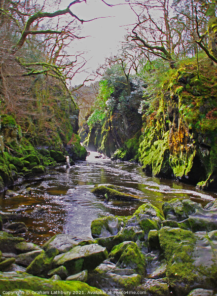 Fairy Glen, Betws-y-Coed, Wales Picture Board by Graham Lathbury