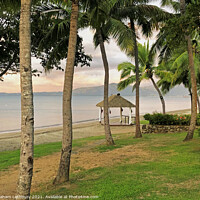 Buy canvas prints of Beach Scene Fiji by Graham Lathbury
