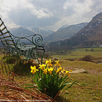 Buy canvas prints of Ullswater Lunch Stop, Lake District by Graham Lathbury