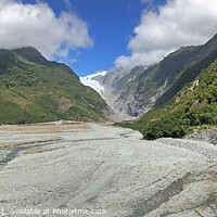 Buy canvas prints of Franz Josef Glacier, New Zealand by Graham Lathbury