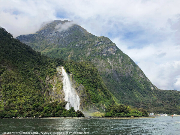 Milford Sound, New Zealand Picture Board by Graham Lathbury