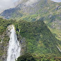 Buy canvas prints of Milford Sound, New Zealand by Graham Lathbury