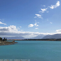 Buy canvas prints of Lake Pukaki, New Zealand by Graham Lathbury