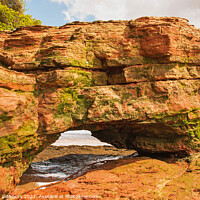 Buy canvas prints of Rock Formation alongside the River Severn by Graham Lathbury