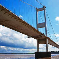 Buy canvas prints of Severn Bridge by Graham Lathbury