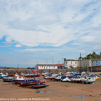 Buy canvas prints of Tenby Harbour by Graham Lathbury