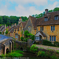 Buy canvas prints of Castle Combe by Graham Lathbury