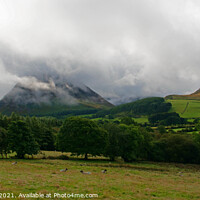 Buy canvas prints of Loweswater Peaks by Graham Lathbury