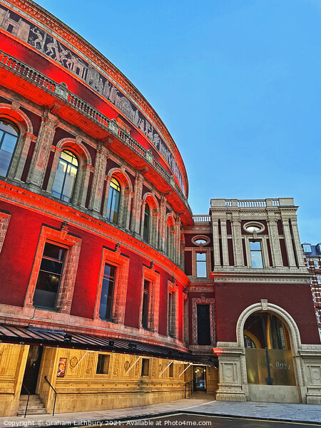 Royal Albert Hall Picture Board by Graham Lathbury