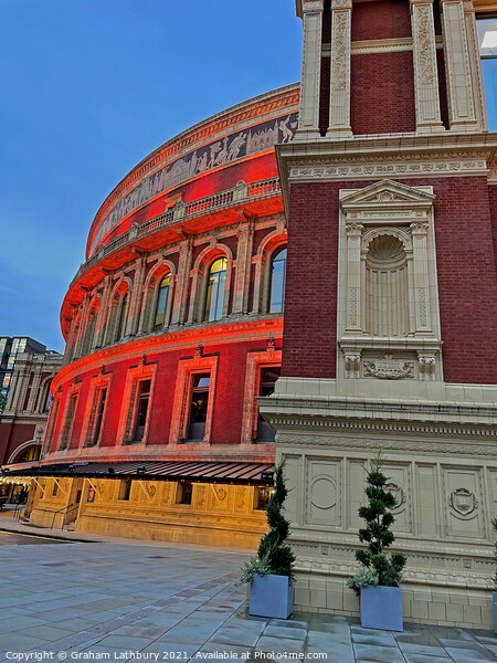 Royal Albert Hall Picture Board by Graham Lathbury