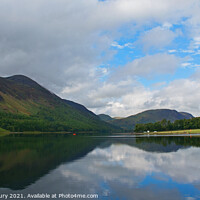 Buy canvas prints of Buttermere Lake District by Graham Lathbury