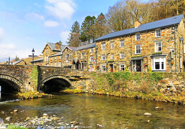 Beddgelert, North Wales Picture Board by Graham Lathbury