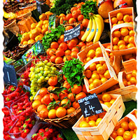 Buy canvas prints of Fruit and Vegetables by Graham Lathbury