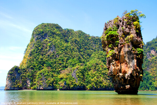 "James Bond" Island, Thailand Picture Board by Graham Lathbury