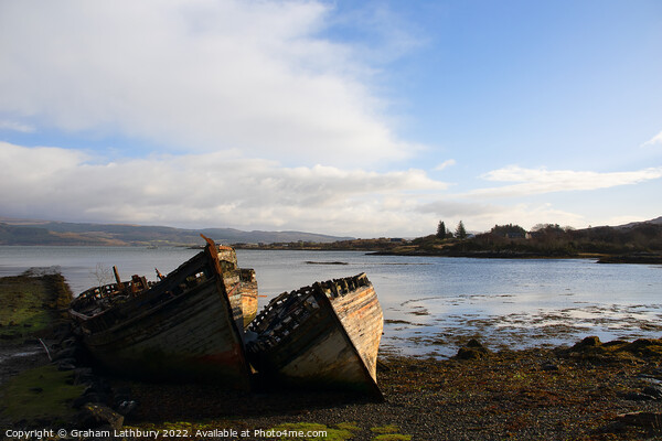 Fishing Boats, Isle of Mull Picture Board by Graham Lathbury