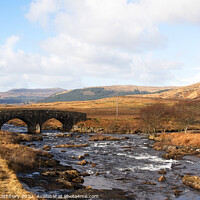 Buy canvas prints of Packhorse bridge, Isle of Mull by Graham Lathbury