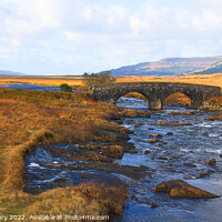 Buy canvas prints of River Ba Bridge, Isle of Mull by Graham Lathbury