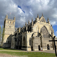 Buy canvas prints of Exeter Cathedral by Graham Lathbury