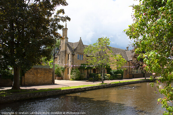 Bourton on the Water Picture Board by Graham Lathbury