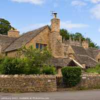 Buy canvas prints of The Square, Upper Slaughter by Graham Lathbury