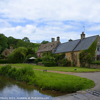 Buy canvas prints of Upper Slaughter - Cotswolds by Graham Lathbury