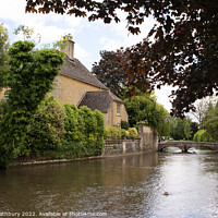 Buy canvas prints of Bourton on the water by Graham Lathbury