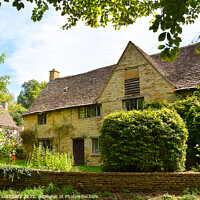 Buy canvas prints of Cotswolds Cottage by Graham Lathbury