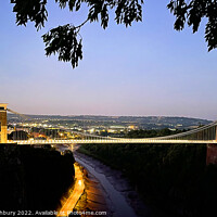 Buy canvas prints of Clifton Suspension Bridge - Early Morning by Graham Lathbury