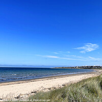 Buy canvas prints of Lossiemouth Beach by Graham Lathbury
