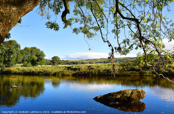 River Wharfe - Yorkshire dales Picture Board by Graham Lathbury